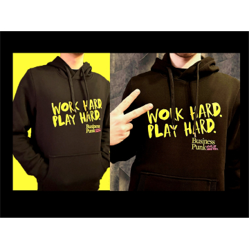 Hoodie “Work Hard - Play Hard”