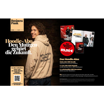 BUSINESS PUNK Kombi-Jahresabo mit Prämie
